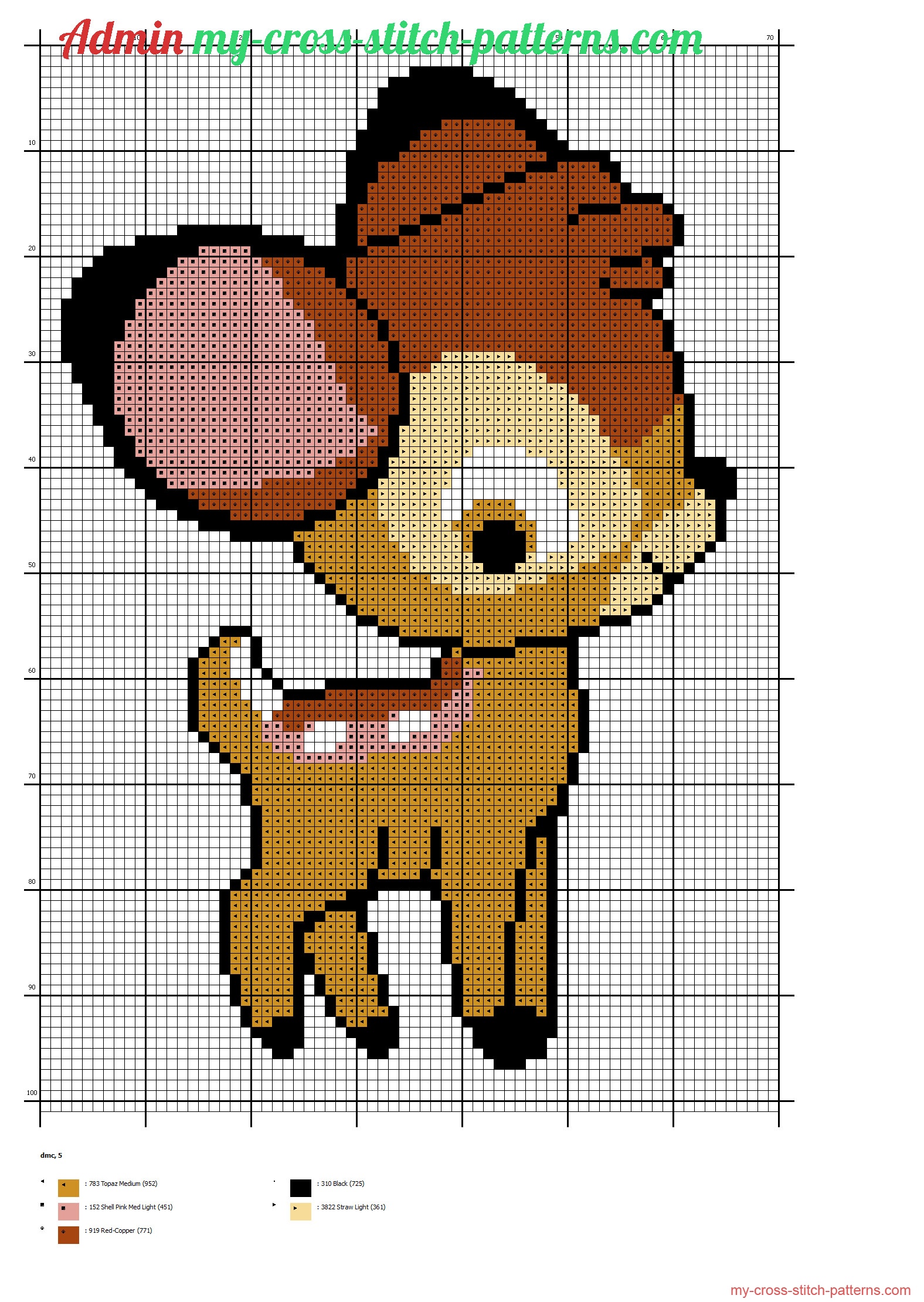 Disney baby Bambi cross stitch pattern - free cross stitch patterns ...